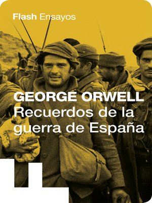 cover image of Recuerdos de la guerra de España (Colección Endebate)